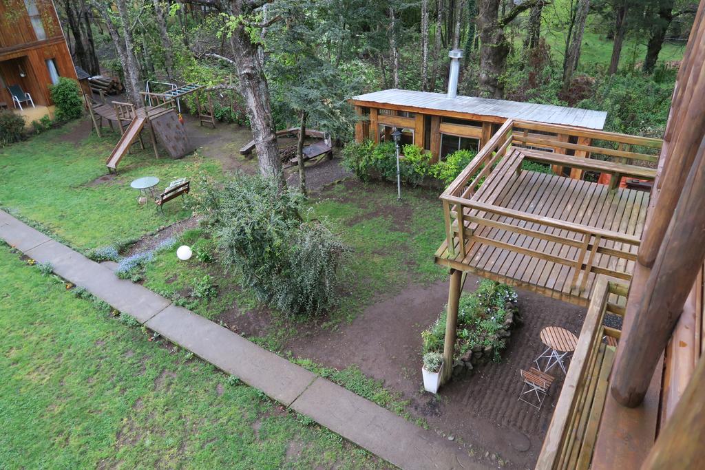Cabanas Spa Bungalows Huarranchi Пукон Экстерьер фото
